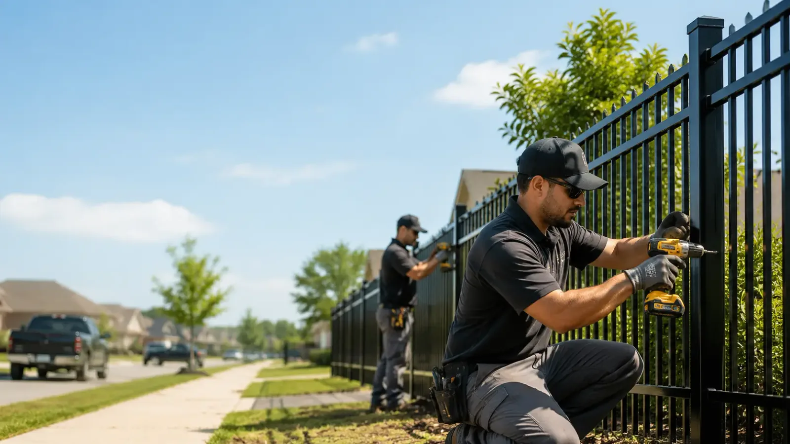Metal Fence Installation in Groveland, IL